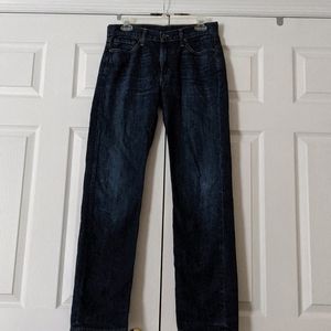 Men's Levi's 514 Jeans 30/32, Dark Wash, EUC